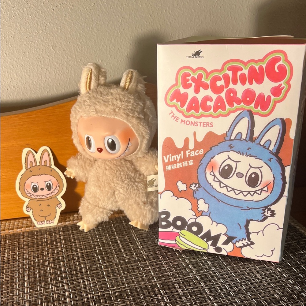 Pop Mart Exciting Macaron The Monsters Toffee Collectable